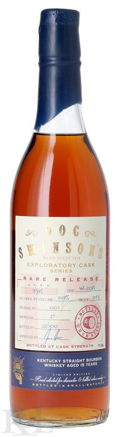 Doc Swinson's 15 Year Old "Rare Release Batch #7" K&L Exclusive Exploratory Cask Series Nonchillfiltered Small Batch Cask Strength Kentucky Straight Bourbon Whiskey (750ml)