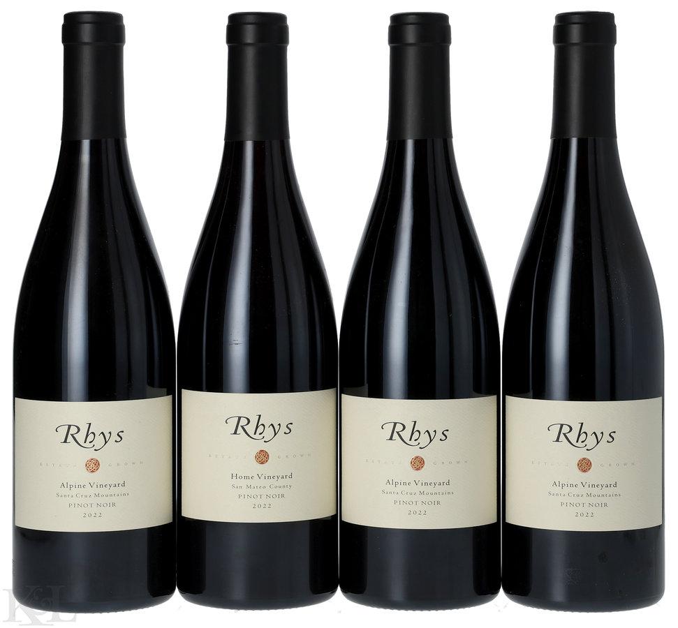 2022 Rhys "Alpine Vineyard" & "Home Vineyard" Santa Cruz Mountains Pinot Noir Horizontal