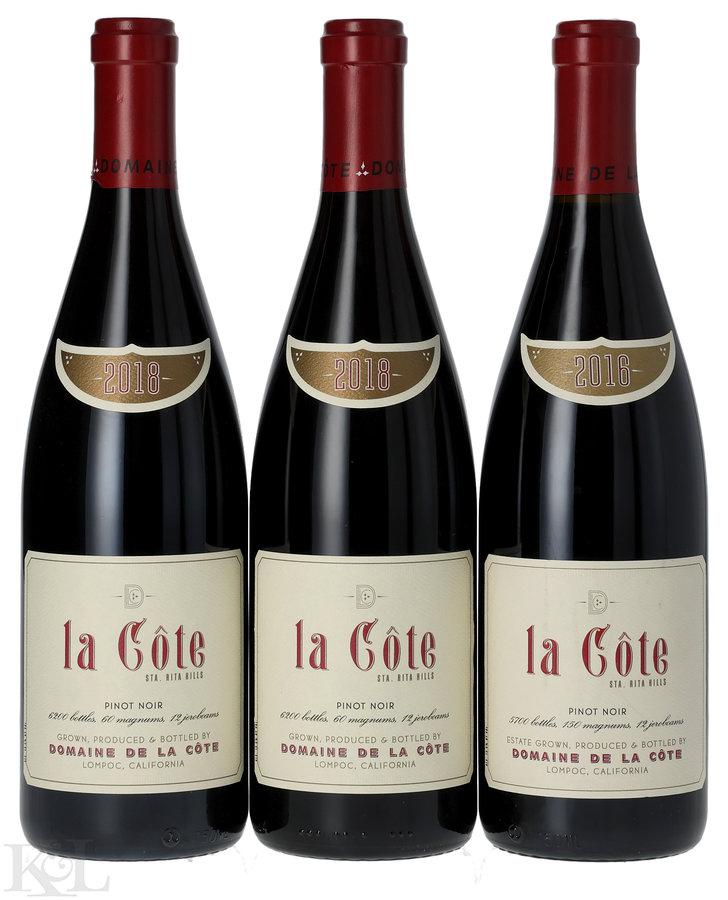 2016 & 2018 Domaine de la Côte "La Côte" Sta. Rita Hills Pinot Noir
