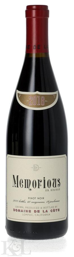 2018 Domaine de la Côte "Memorious" Sta. Rita Hills Pinot Noir