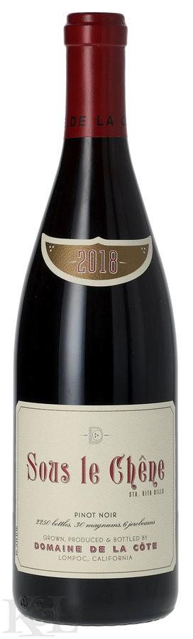 2018 Domaine de la Côte "Sous le Chene" Sta. Rita Hills Pinot Noir