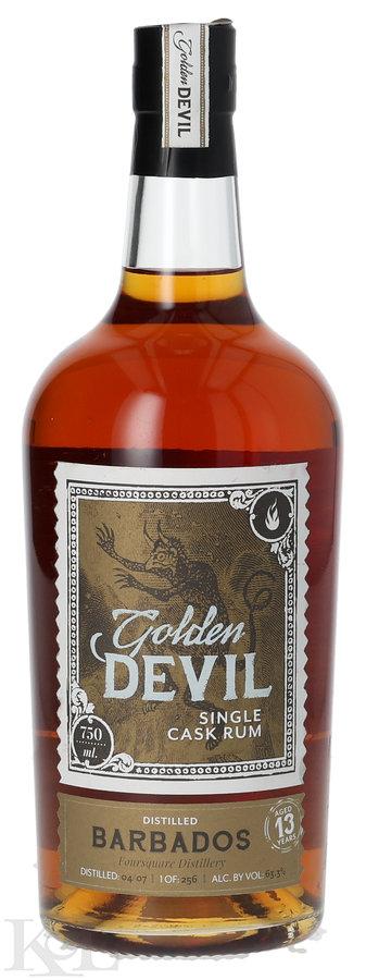 2007 Foursquare 13 Year Old  "Golden Devil" Single Barrel Barbados Rum (750ml)