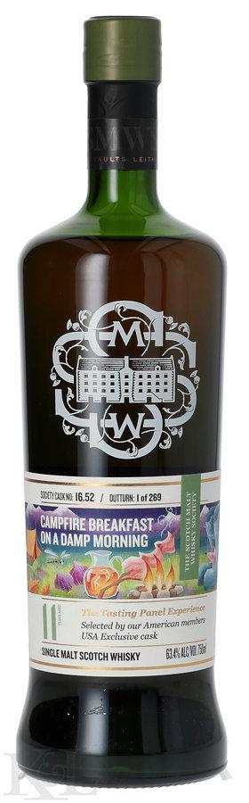 2010 Glenturret 11 Year Old "SMWS 16.52 - Campfire Breakfast On A Damp Morning" Cask Strength Single Cask Highland Single Malt Scotch Whisky