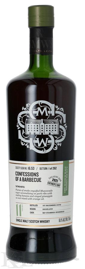 2009 Glenturret 11 Year Old "SMWS 16.53 - Confessions of a Barbecue" Cask Strength Single Cask Highland Single Malt Scotch Whisky