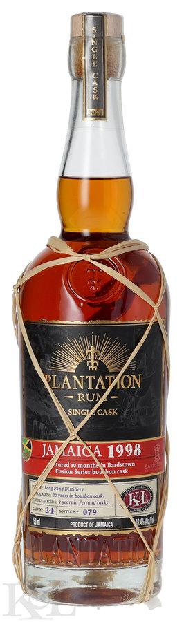 1998 Long Pond 22 Year Old "Plantation - Bardstown Bourbon Finished" Single Cask Jamaican Rum (750ml)