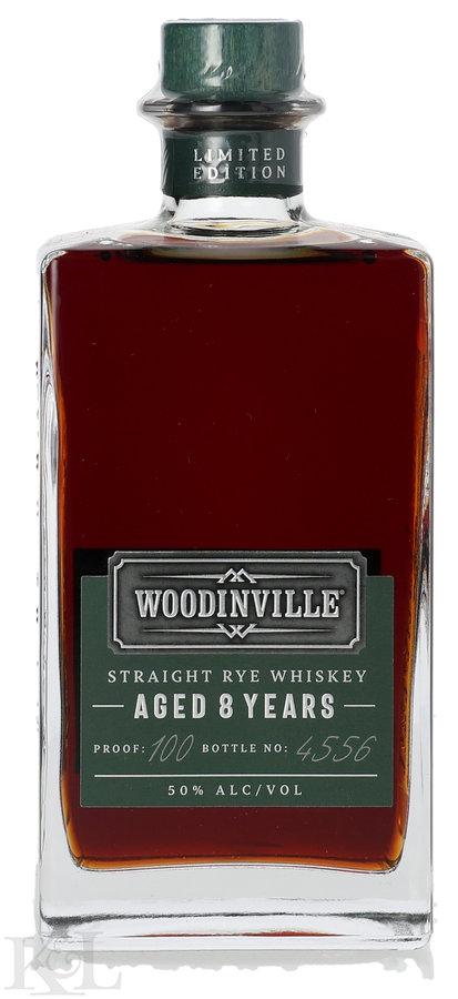NV Woodinville "Aged 8 Years" Straight Rye Whiskey