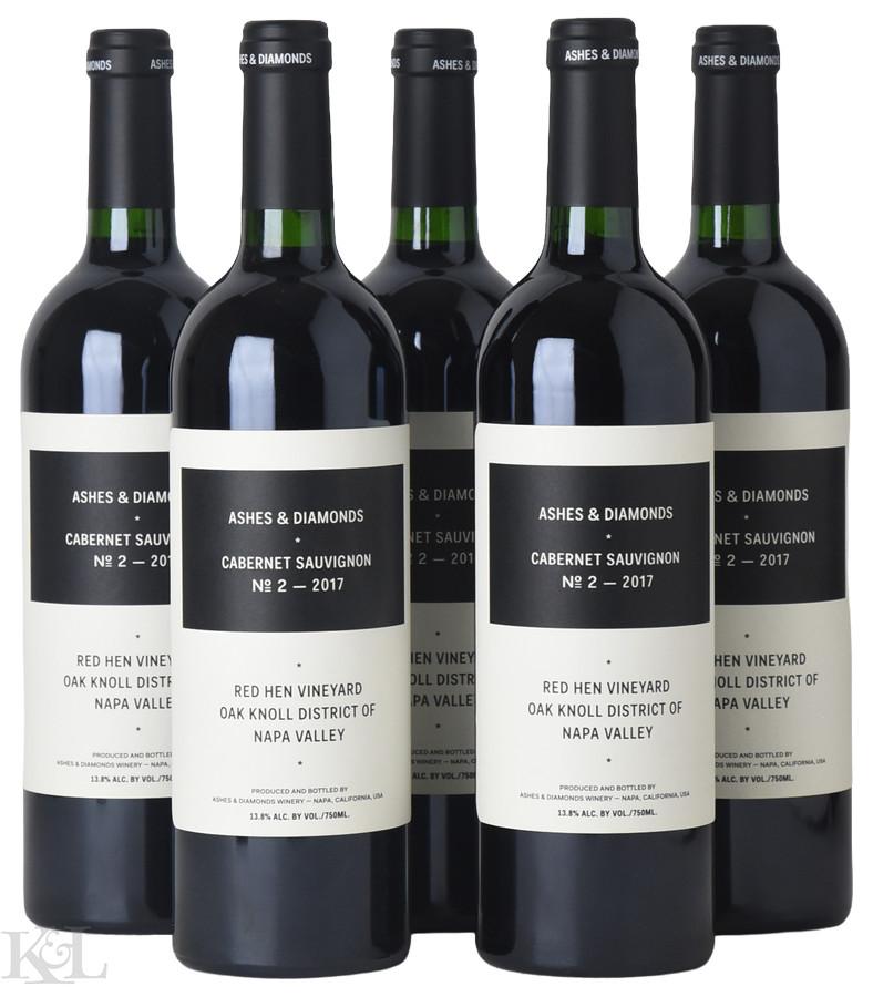 2017 Ashes & Diamonds "No. 2 Red Hen Vineyard" Oak Knoll District Napa Valley Cabernet Sauvignon