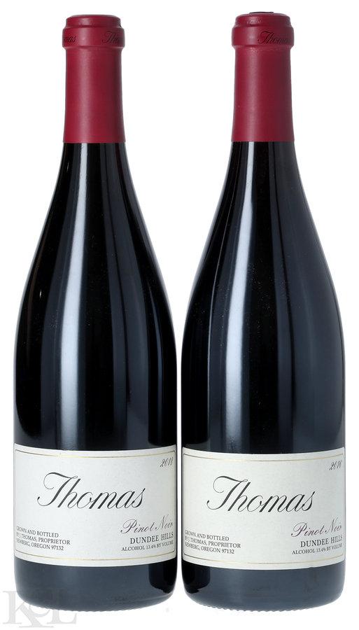 2016 & 2018 Thomas Dundee Hills Pinot Noir
