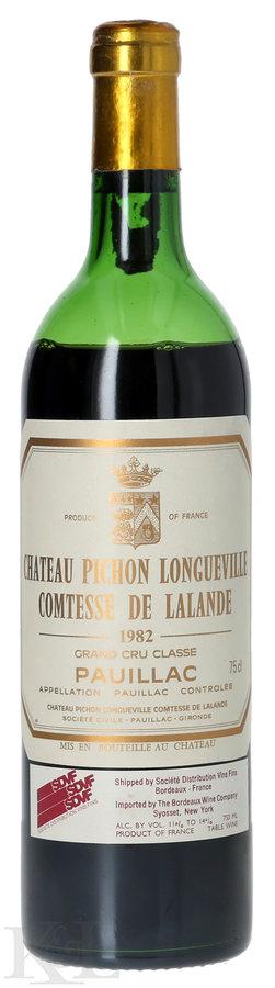 1982 Pichon-Lalande, Pauillac