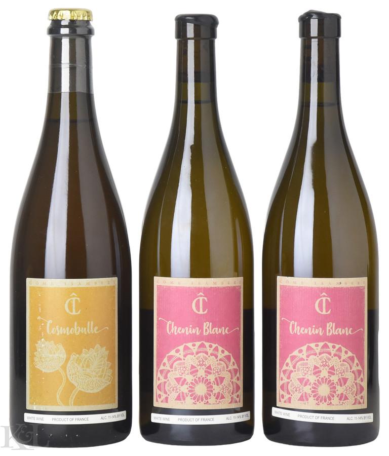 NV & 2017 Côme Isambert Tasting Lot — "Cosmobulles" Pétillant de France & "Edition PHD" Chenin Blanc Loire