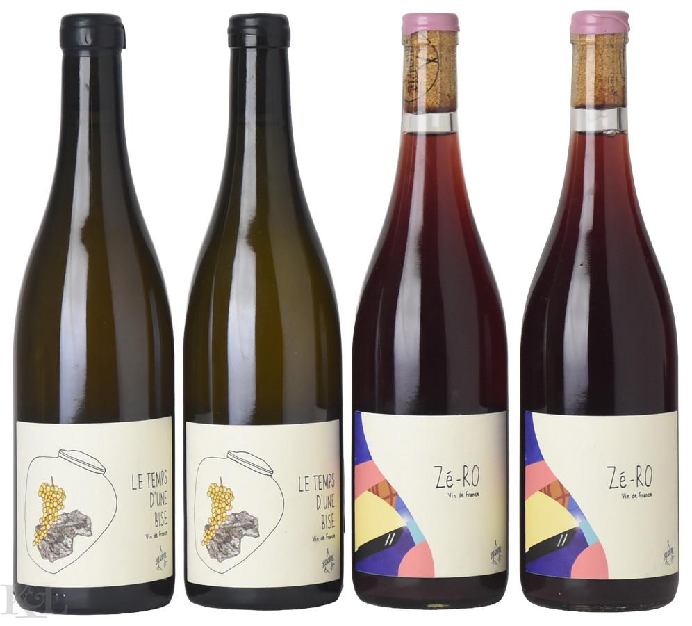 2020 Thibaud Capellaro Vin de France Horizontal Tasting Lot — "Le Temps D'Une Bise" Blanc & "Slope - Zé-RO"