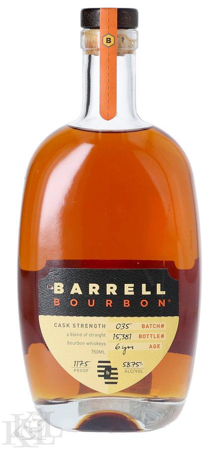 Barrell Craft Spirits "Batch #35" Cask Strength Straight Bourbon Whiskey (750ml)