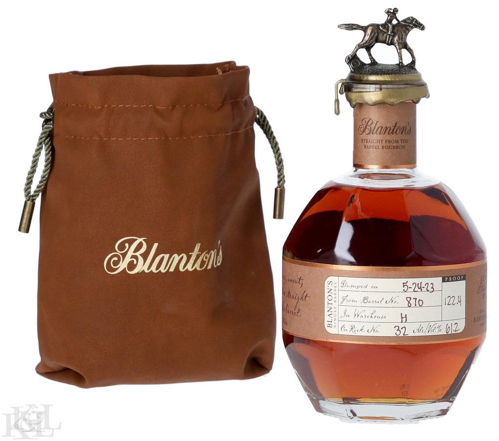 Blanton's "Straight from the Barrel" Single Barrel Kentucky Straight Bourbon Whiskey (Letter S)
