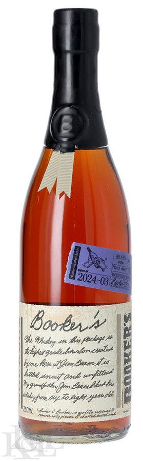 2024 Booker's 7 Year 8 Month 7 Day Old "Batch 2024-03 - The Master Distiller's Batch" 130.3 Proof Kentucky Straight Bourbon Whiskey