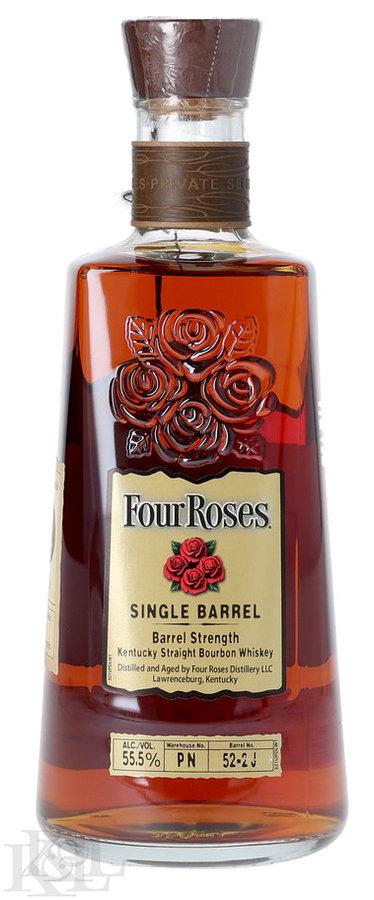 Four Roses 9 Year 6 Months Old "OESO" K&L Exclusive #PN 52-2 J Single Barrel Cask Strength Kentucky Straight Bourbon Whiskey