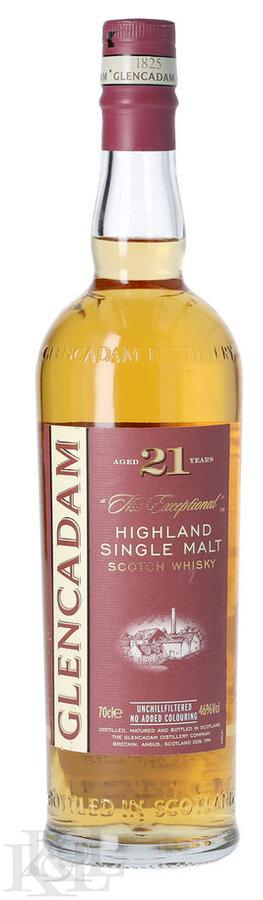 NV Glencadam 21 Year Old "The Exceptional" Highland Single Malt Scotch Whisky (700ml)