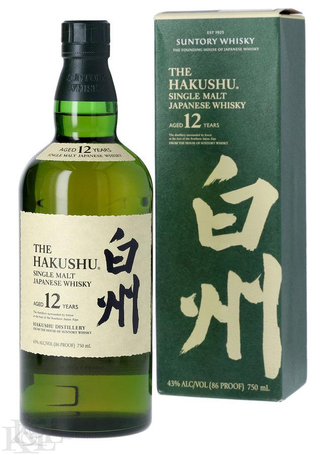 Hakushu 12 Year Old Peated Japanese Single Malt Whisky