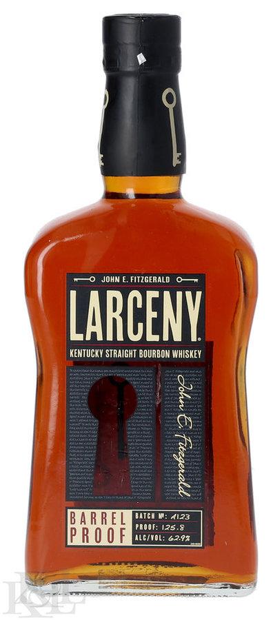 NV John E. Fitzgerald "Larceny A123" Barrel Proof Kentucky Straight Bourbon Whiskey