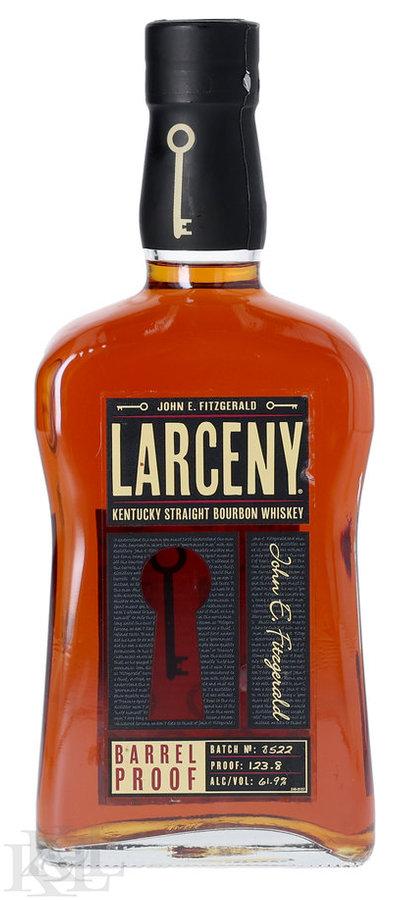 NV John E. Fitzgerald "Larceny B522" Barrel Proof Kentucky Straight Bourbon Whiskey
