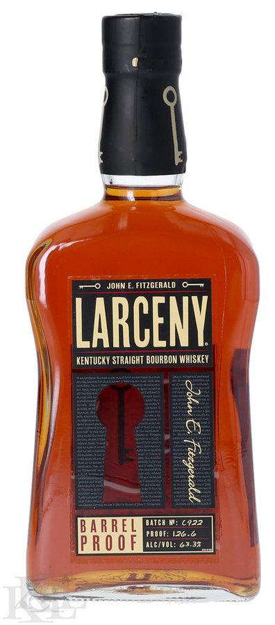 John E. Fitzgerald "Larceny C922" Barrel Proof Kentucky Straight Bourbon Whiskey (750ml)