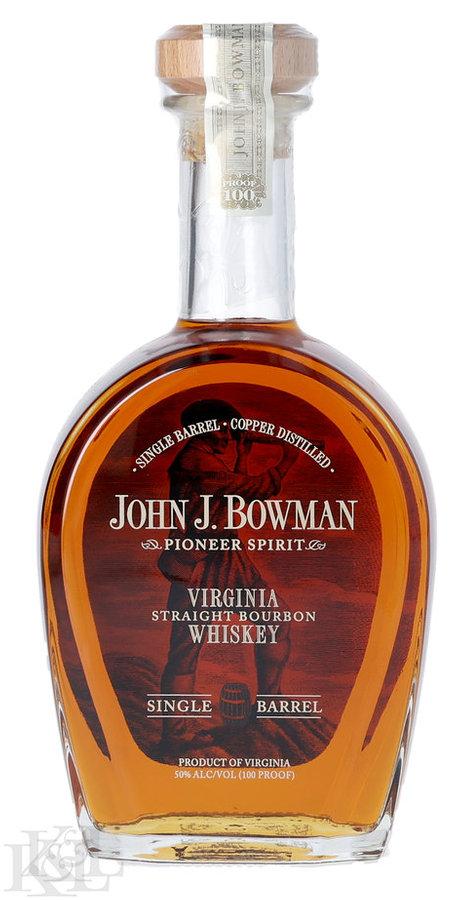 John J. Bowman Single Barrel Virginia Straight Bourbon Whiskey