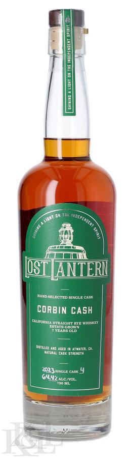 2023 Lost Lantern Spring Collection: Corbin Cash 7 Year Old Single Cask California Straight Rye Whiskey