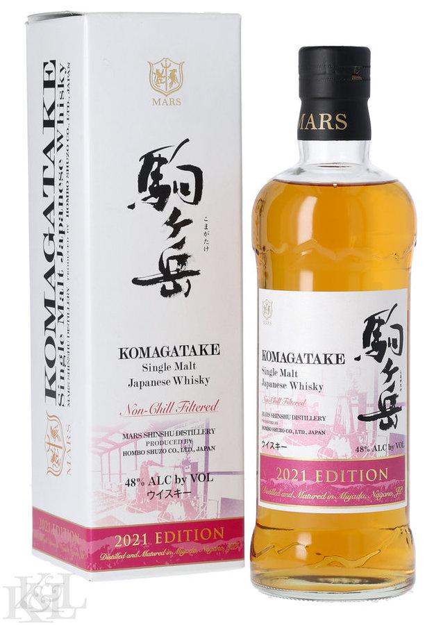 NV Mars Shinshu Komagatake "Limited Edition 2021" Unchillfiltered Single Malt Japanese Whisky (700ml)