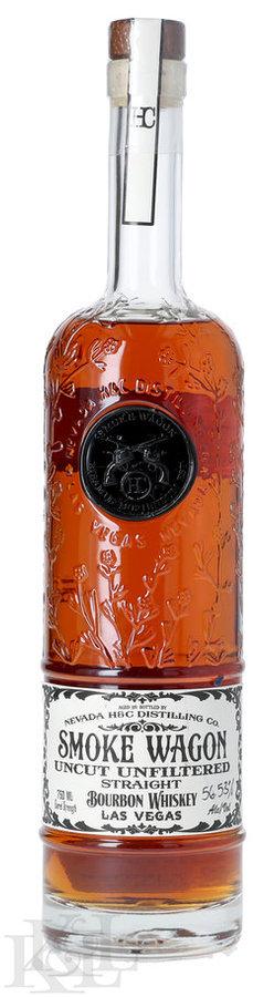 NV Smoke Wagon "Uncut - Unfiltered" Nevada Straight Bourbon Whiskey
