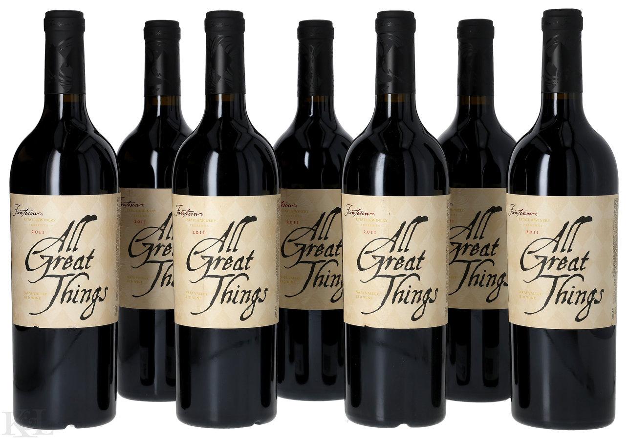2011 Fantesca "All Great Things - Honor" Napa Valley Bordeaux Blend