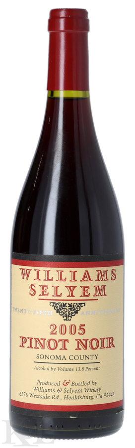 2005 Williams Selyem Sonoma County Pinot Noir