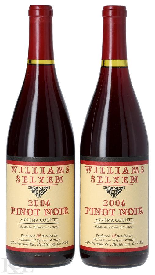 2006 Williams Selyem Sonoma County Pinot Noir