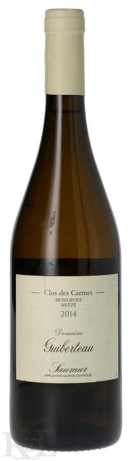 2014 Domaine Guiberteau "Clos de Carmes" Saumur Blanc
