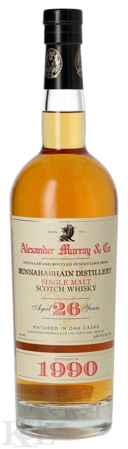1990 Bunnahabhain 26 Year Old Alexander Murray & Co. Islay Single Malt Scotch Whisky