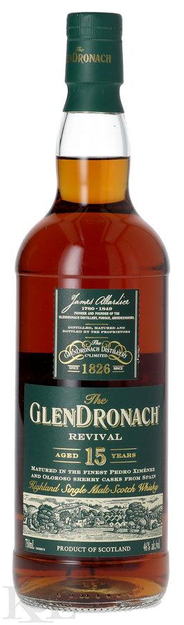 Glendronach 15 Year Old "Revival" Highland Single Malt Scotch Whisky