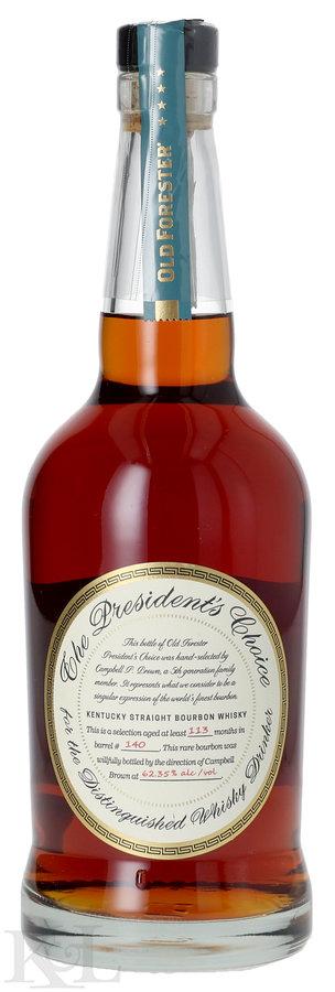 NV Old Forester 9 Year Old "President's Choice" Single Barrel Kentucky Straight Bourbon Whisky (700ml)