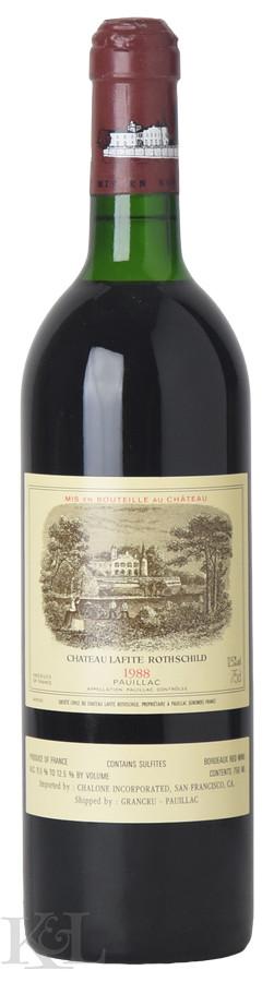 1988 Lafite Rothschild, Pauillac