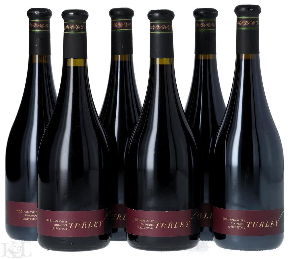 2018-2021 Turley "Estate" Napa Valley Zinfandel Vertical