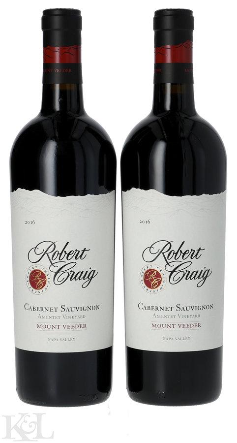 2016 Robert Craig "Amentet Vineyard" Mount Veeder Cabernet Sauvignon