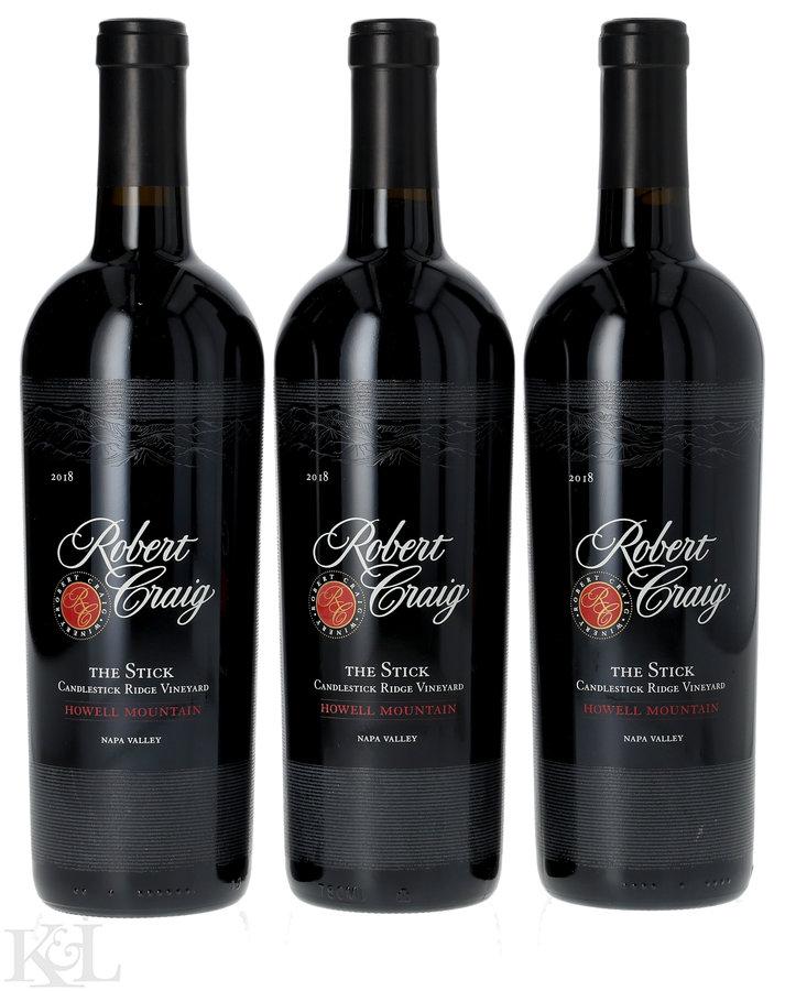 2018 Robert Craig "The Stick - Candlestick Ridge Vineyard" Howell Mountain Bordeaux Blend