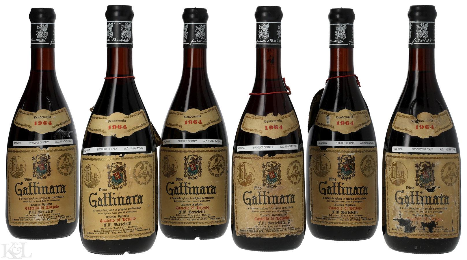 1964 Fratelli Berteletti "Castello di Lozzolo" Gattinara