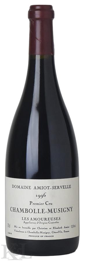1996 Amiot Servelle Chambolle Musigny Les Amoureuses
