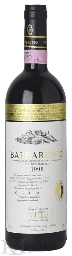 1998 Bruno Giacosa "Asili" Barbaresco