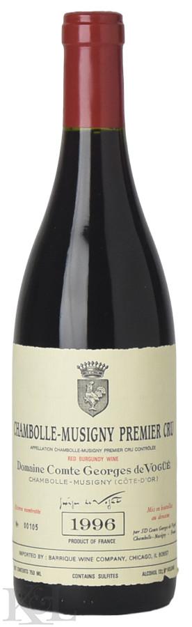 1996 Domaine Comte de Vogüé Chambolle-Musigny 1er Cru