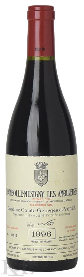1996 Domaine Comte de Vogüé Chambolle-Musigny 1er Cru "Les Amoureuses"