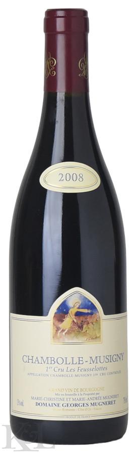 2008 Domaine Georges Mugneret Chambolle Musigny 1er Cru "Les Feusselottes"