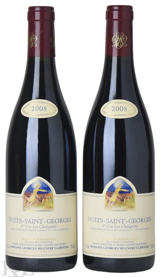 2008 Domaine Georges Mugneret-Gibourg Nuits-St-Georges 1er Cru "Les Chaignots"