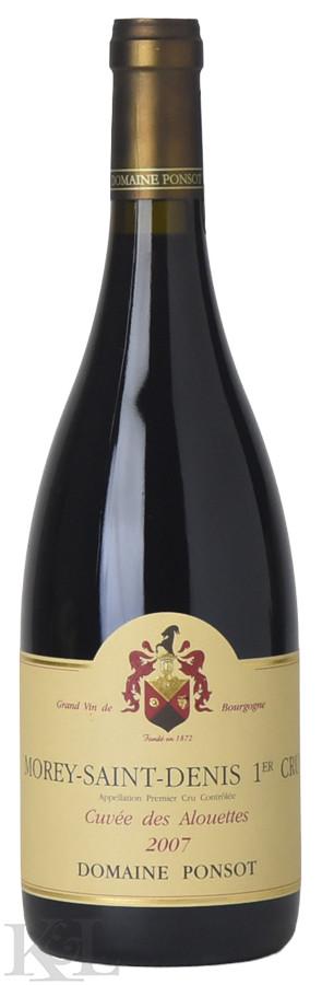 2007 Domaine Ponsot Morey-St.-Denis 1er Cru "Cuvée des Alouettes"