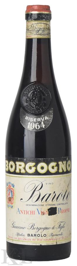 1964 Giacomo Borgogno & Figli "Antichi Vigneti Propri" Barolo Riserva
