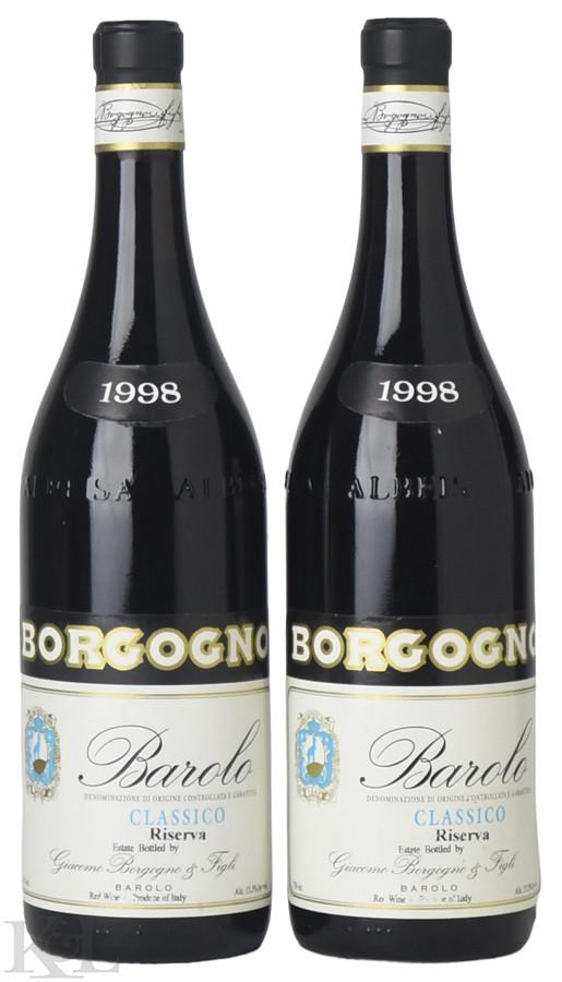 1998 Giacomo Borgogno & Figli "Classico" Barolo Riserva