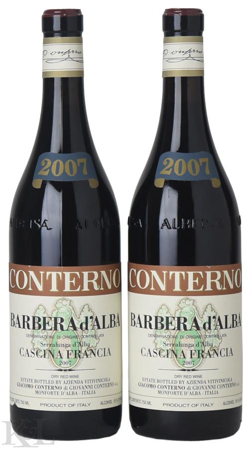 2007 Giacomo Conterno "Cascina Francia" Barbera d'Alba